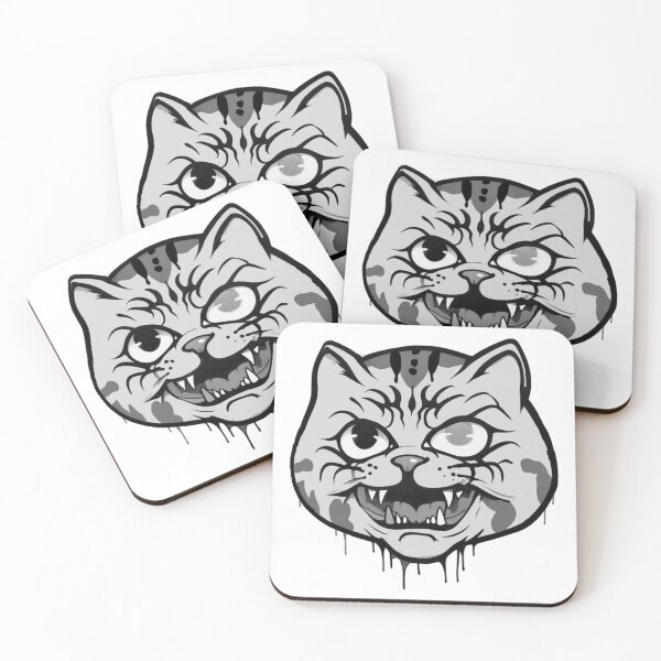 Item preview, Grey Gritty Kitty designed and sold by samsquatch9.
