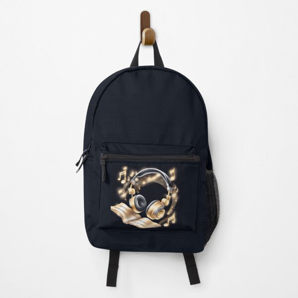 Item preview, Golden music headphones designed and sold by Artbellachi.