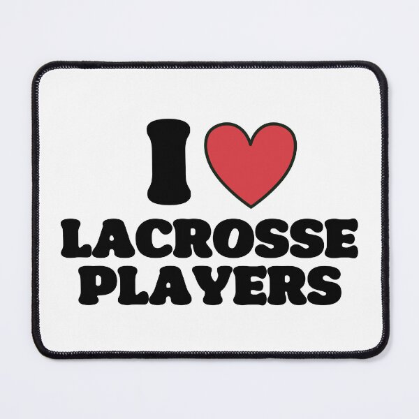 Item preview, I Love Lacrosse Players designed and sold by OscarAndOphelia.