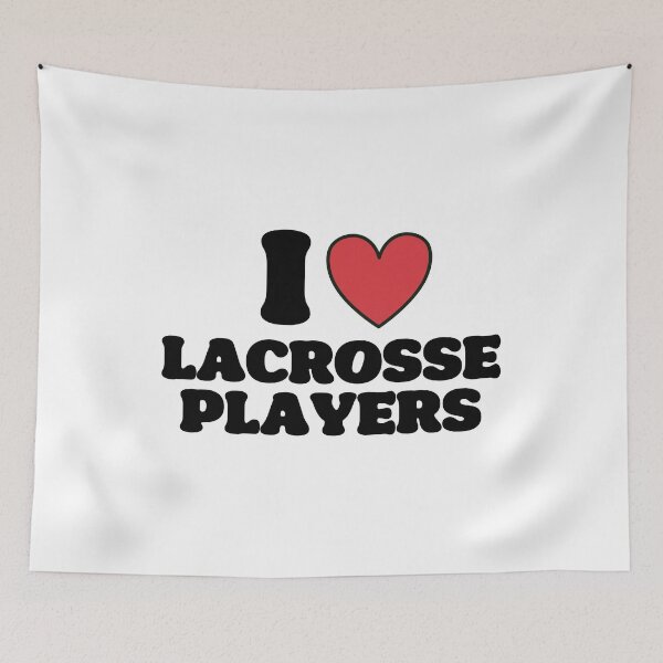 Artikelvorschau, I Love Lacrosse Players entworfen und verkauft von OscarAndOphelia.