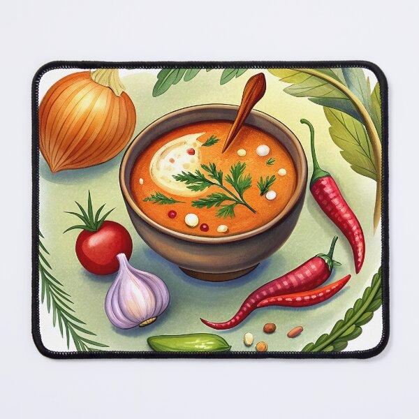 Item preview, Nourishing Soup: Fresh Ingredients Delight designed and sold by iwcus.