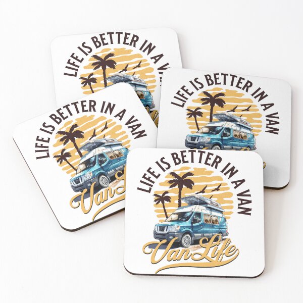 Item preview, Life is Better in a Van designed and sold by edesignprints.