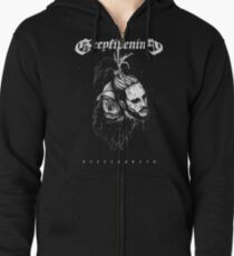 Sudadera con capucha y cremallera $uicideboyS