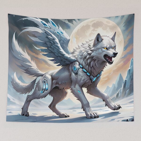 Item preview, Cybernetic Ruler of the tundra designed and sold by LuckyCosmos.