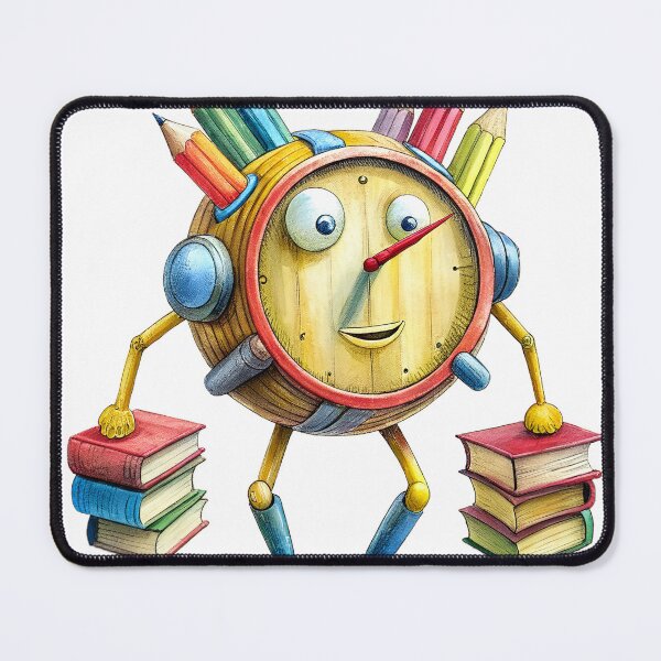 Item preview, Creative Timepiece: Pencil and Book Clock designed and sold by iwcus.