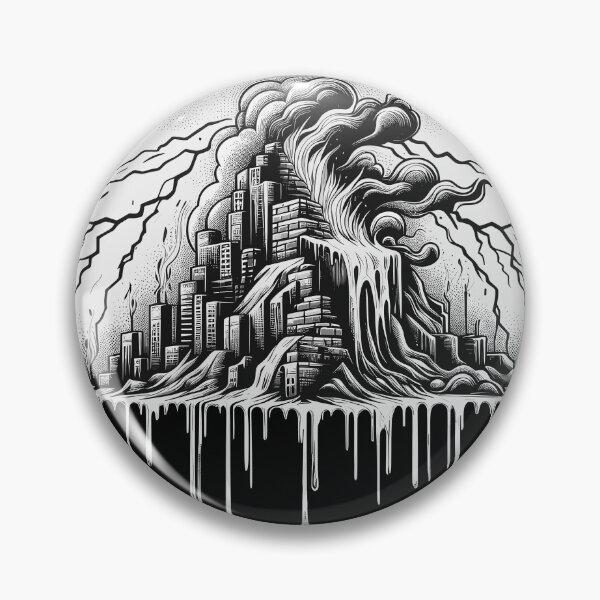 Item preview, X-factor in B&W Mountain City Melting designed and sold by ShepuShuki.