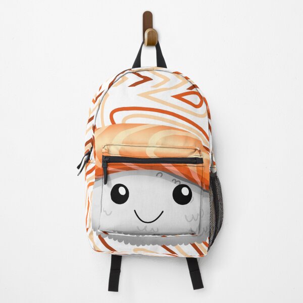 Item preview, Adorable Salmon Nigiri Sushi (Swirly Background) designed and sold by MptR.