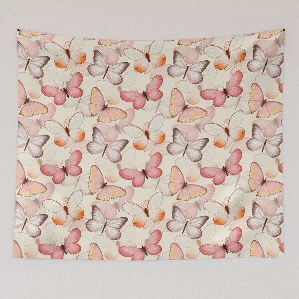 Item preview, Pink Butterflies  designed and sold by Motogetsu.