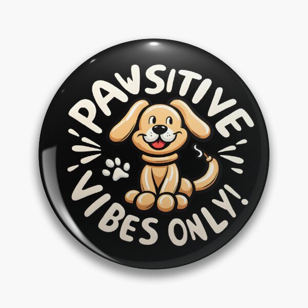 Item preview, Ballon Dog Pawsitive Vibes Only! designed and sold by Designowner.
