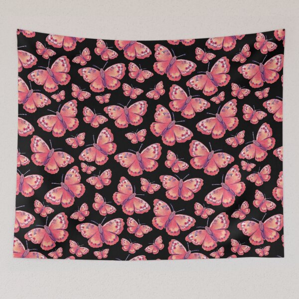 Item preview, Pink Butterflies  designed and sold by Motogetsu.