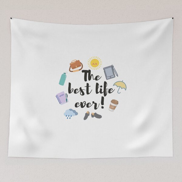 Item preview, The Best Life Ever designed and sold by artwithlefty.