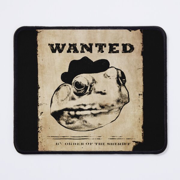Item preview, Cowboy Frog Wanted Poster designed and sold by CitrusSaturn.