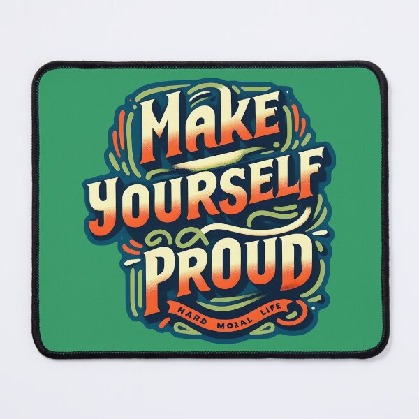 Item preview, Make yourself proud, typography designed and sold by maxmaj.