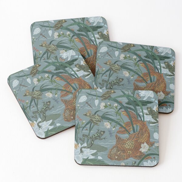 Item preview, Royal Frog Pond designed and sold by Silver Steer Design.