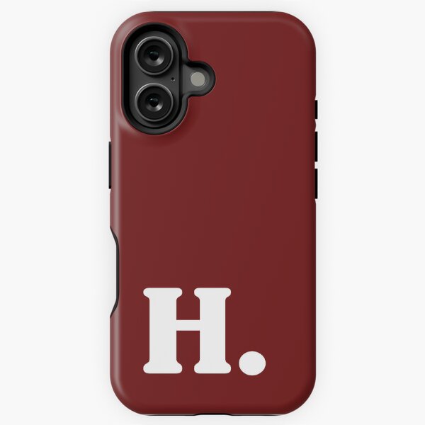 Item preview, H alphabet iPhone case designed and sold by Yankeebox01.
