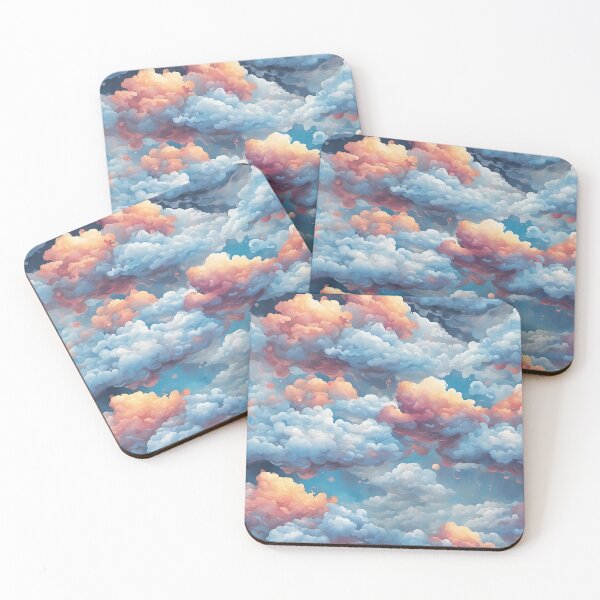 Item preview, cloud patterns: a sea of clouds. designed and sold by cloudartage.