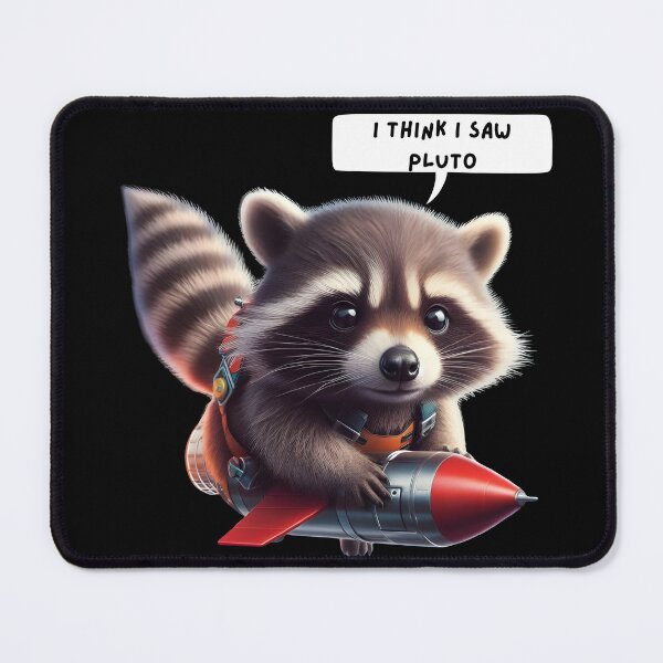 Item preview, Rocket Raccoon’s Space Adventure - Whimsical Astronaut Design designed and sold by Designowner.