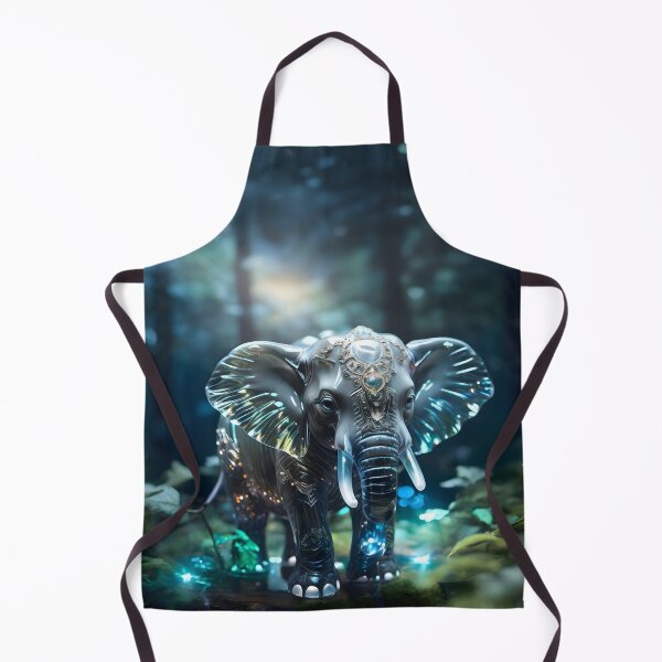 Item preview, Glass translucent elephant -1 designed and sold by WalterGomes.