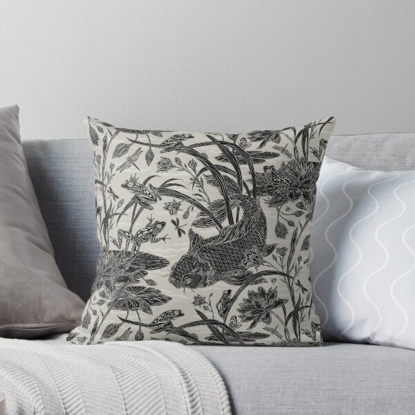 Item preview, Royal Frog Pond Black and Tan designed and sold by Silver Steer Design.