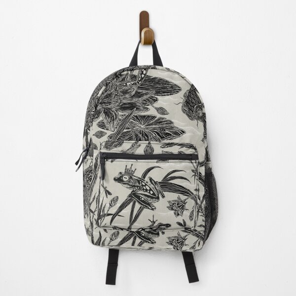 Item preview, Royal Frog Pond Black and Tan designed and sold by Silver Steer Design.