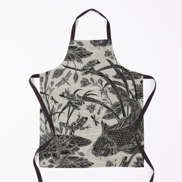 Item preview, Royal Frog Pond Black and Tan designed and sold by Silver Steer Design.