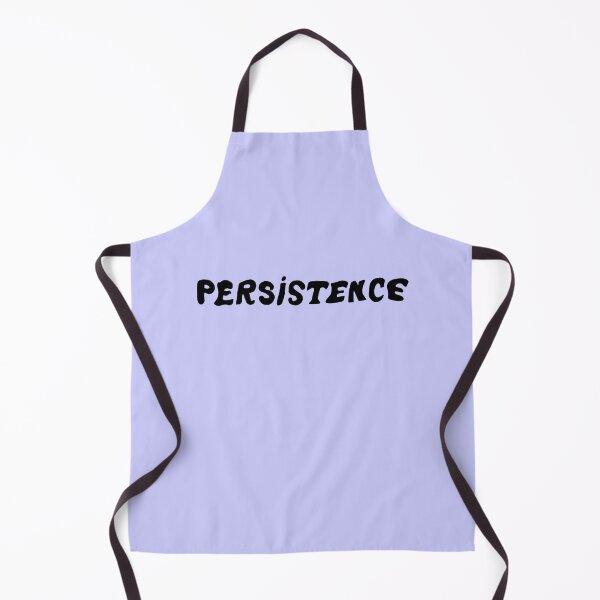 Item preview, Lavender/purple-and-black persistence handwritten block letters motivational graphic word designed and sold by StudyPuff.
