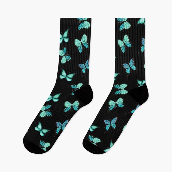 Item preview, Blue Green Butterflies  designed and sold by Motogetsu.