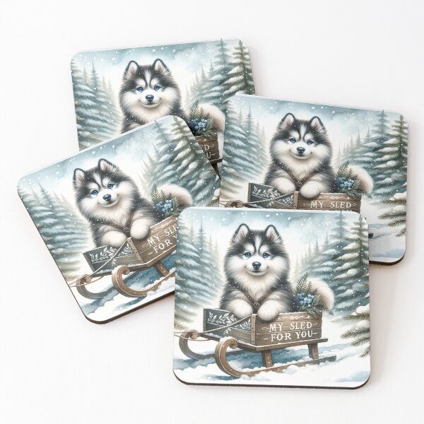 Item preview, The Husky and his sled designed and sold by Prosperleriche.