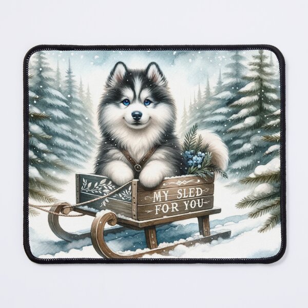 Item preview, The Husky and his sled designed and sold by Prosperleriche.