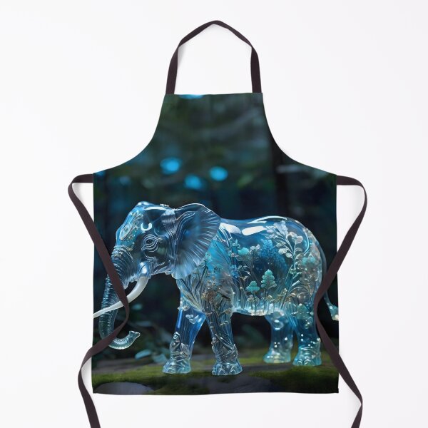 Item preview, Glass translucent elephant - 2 designed and sold by WalterGomes.