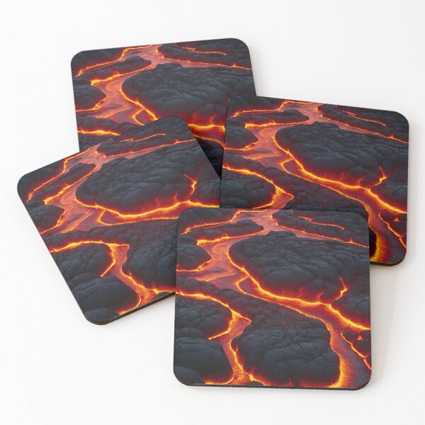 Item preview, Lava Flow - Magma River designed and sold by SassyArtistry.