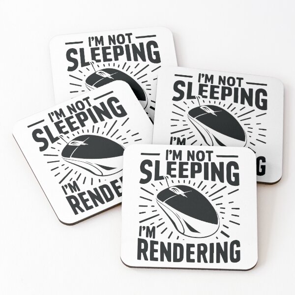 Item preview, I am not sleeping, I am rendering designed and sold by People Tee.