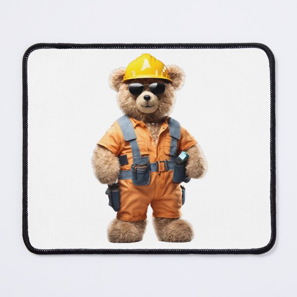 Item preview, Construction Worker Teddy Bear designed and sold by Fredster1966.