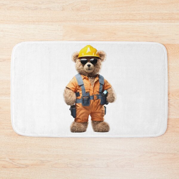 Item preview, Construction Worker Teddy Bear designed and sold by Fredster1966.