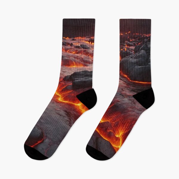 Item preview, Volcano Magma River designed and sold by SassyArtistry.