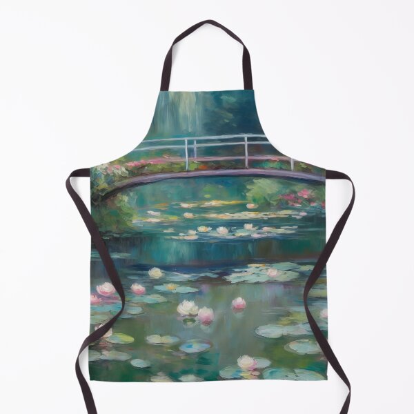 Item preview, Monet Inspired Vintage Water Lily  designed and sold by Tamas Das.