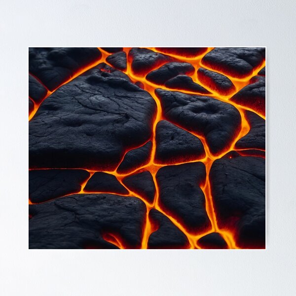 Item preview, Beautiful Elegant Lava Volcano Decor designed and sold by SassyArtistry.