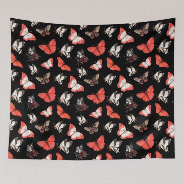 Item preview, Mariposas rosas designed and sold by Motogetsu.