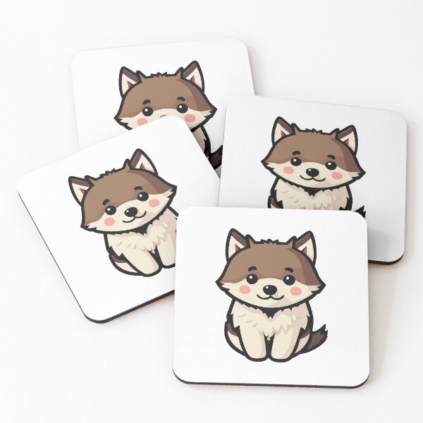 Item preview, Fang the Cute Wolf designed and sold by Heavy-Umbrella.
