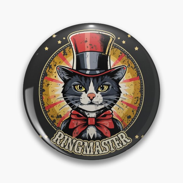 Item preview, Gato maestro de ceremonias (circo) designed and sold by IcePools.