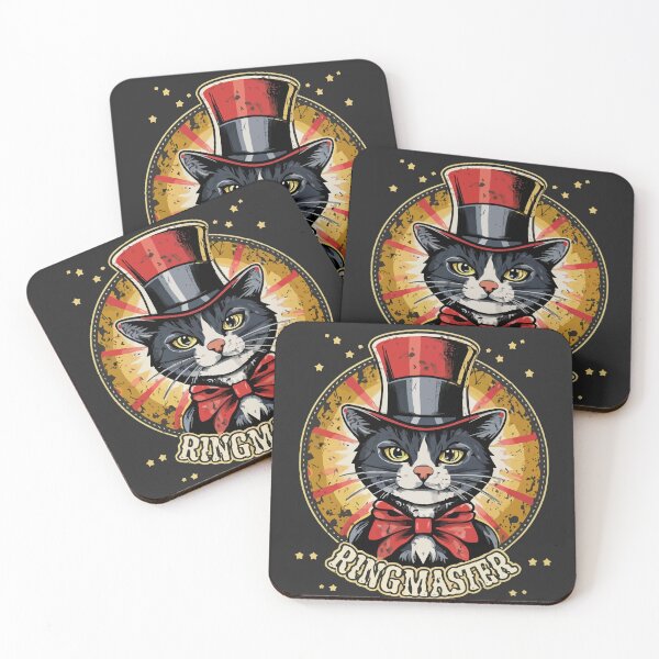 Item preview, Ringmaster Cat (circus) designed and sold by IcePools.