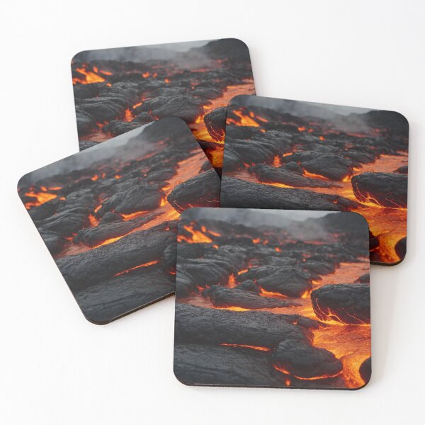 Item preview, Lava Flowing - Magmatic River designed and sold by SassyArtistry.
