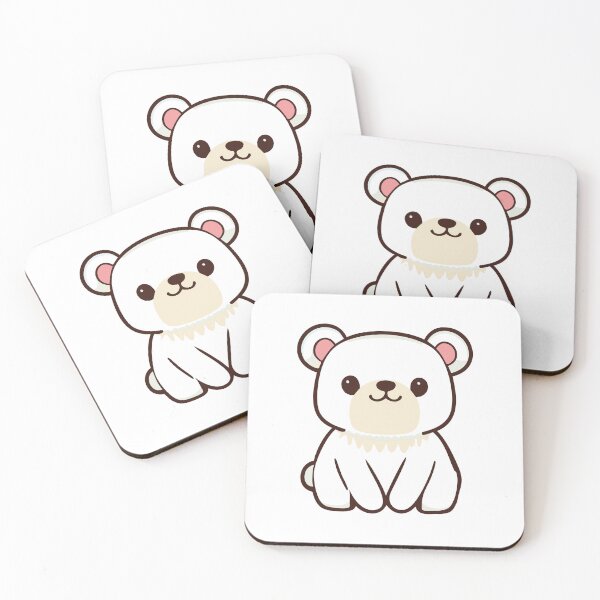 Item preview, Snowball the Cute Polar Bear designed and sold by Heavy-Umbrella.
