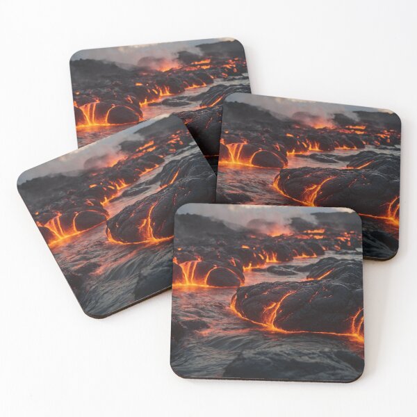 Item preview,  Lava Flowing - River Of Fire designed and sold by SassyArtistry.