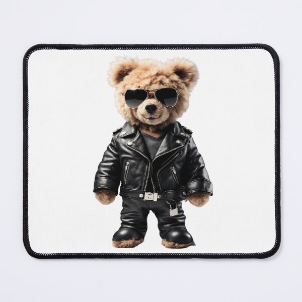 Item preview, Leather Biker Teddy Bear designed and sold by Fredster1966.