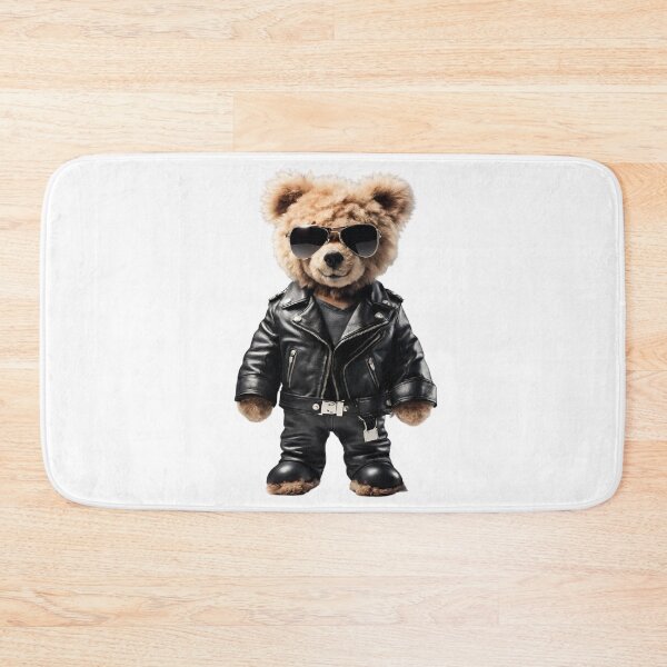 Item preview, Leather Biker Teddy Bear designed and sold by Fredster1966.