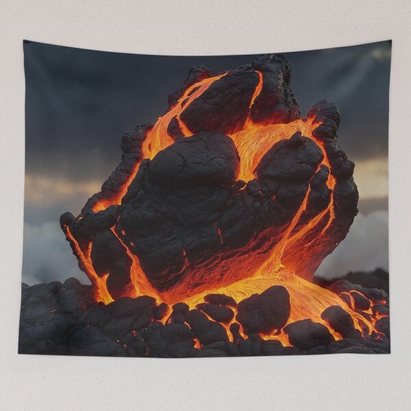 Item preview, Lava Rock - Little Volcano World In Palm Of Hand designed and sold by SassyArtistry.