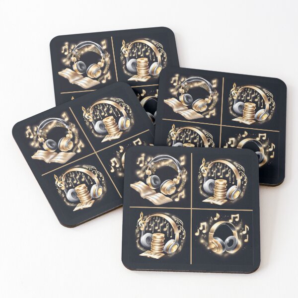 Item preview, Music headphones patterns designed and sold by Artbellachi.