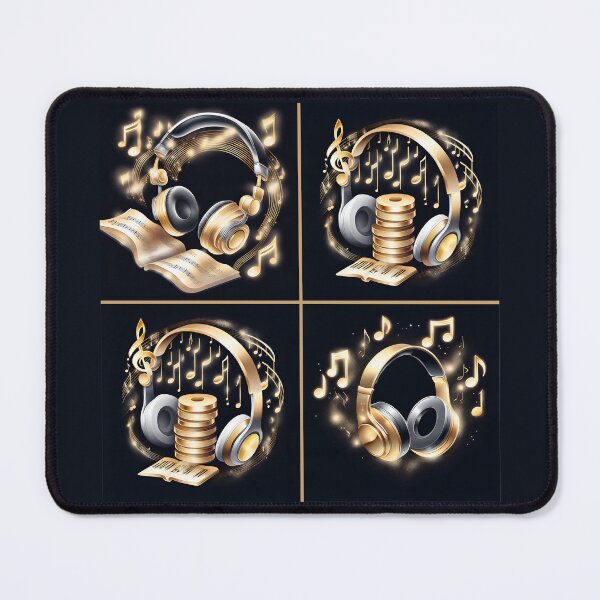Item preview, Music headphones patterns designed and sold by Artbellachi.