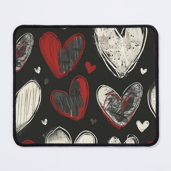 Item preview, Chalkboard Charisma: Abstract Hearts Collection designed and sold by UnTangle.
